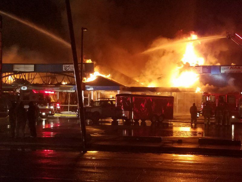 Lake Station fire